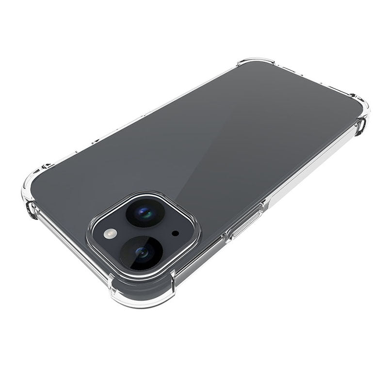 Anti-Slip Phone Case for iPhone 15 Plus Four Corner Airbag Shock-Absorbed Corner Flexible TPU Phone Cover Anti-Slip Phone Case for iPhone 15 Plus Four Corner Airbag Shock-Absorbed Corner Flexible TPU Phone Cover
